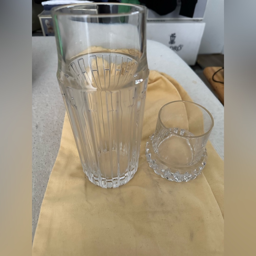 Tiffany & CO Atlas Water Bedside Carafe - Picture 2 of 6